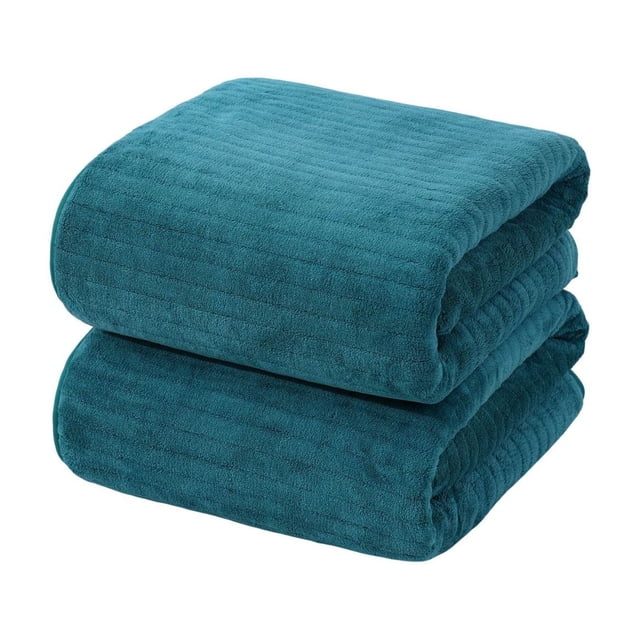 Large Bath Towel Set Highly Absorbent Textured Design for Spa Gym Travel Lightweight Soft Bath Sheets