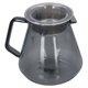thumbnail image 1 of Servidor De Café, Olla Gris Galvanizada, Vidrio De Borosilicato Alto, 1 of 7