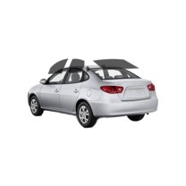 Haiy Co - PreCut 2Ply 35% Window Tint Film Kit For 2007-2010 Hyundai Elantra Sedan -Side+Rear Window