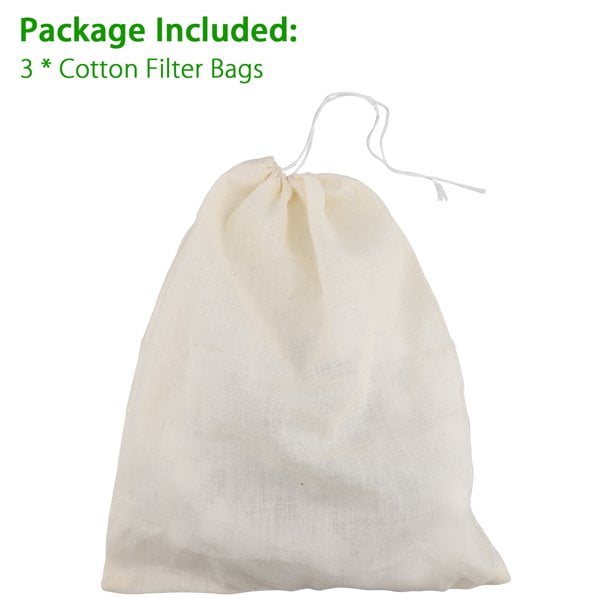 Press filter with cheesecloth bags for lactic cheese - 500 to 10 000L
