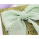 thumbnail image 2 of 3 Rolls Of Wedding Gift Ribbon, Chiffon Ribbon, Green, Festival Ribbons, Decorative Ribbon For Bouquet, Gift Wrapping, 2 of 5
