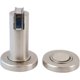 thumbnail image 2 of Magnetic door stopper door stopper in antique look with floor and wall mounting material, diameter: 5cm, height: 8.4cm, silver, 2 of 5