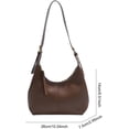 thumbnail image 6 of SPEKSEE PU Crossbody Bag Trendy Top Handle Handbag Casual Underarm Bag for Women, 6 of 9