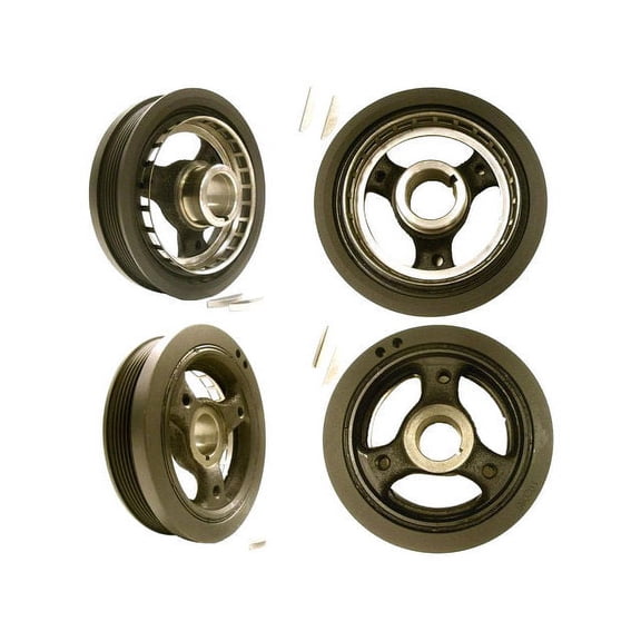 Engine Harmonic Balancer - Compatible with 1989 - 1997 Oldsmobile Cutlass Supreme 1990 1991 1992 1993 1994 1995 1996