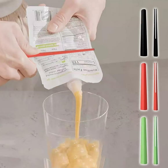 Exprimidor de salsas portátil para cocina y viajes - Dispensador de condimentos de fácil agarre para kétchup, mostaza y mayonesa sin desorden