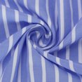 thumbnail image 6 of Ladies Button Down Shirts Striped Long Sleeve Dressy Casual Tops Relaxed Fit Lapel Blouses Office Work Wear (S, Blue), 6 of 6