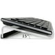 thumbnail image 3 of Tholdsy Acrylic Tilted Computer Keyboard Stand Notebook Holder Non-slide Z Reduce Tray Transparent Pressure Shape for Office School Computadoras de tableta, 3 of 6