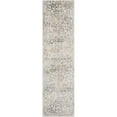 thumbnail image 1 of HomeRoots 353872 2 ft. 2 in. x 7 ft. 6 in. Runner Polypropylene Ivory Area Rug, 1 of 1