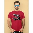 thumbnail image 2 of Know Your Worth Slogan T-Shirt Men -Image by Shutterstock, Male XX-Large, 2 of 4