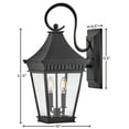 thumbnail image 4 of Hinkley Lighting - Chapel Hill - 10W 2 LED Outdoor Medium Wall Lantern In, 4 of 15