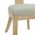 thumbnail image 5 of GDF Studio Sorrel Indoor Dining Chair, Natural + Linen, 5 of 7