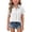 CD04_White, variant on Resicozy Girls Button Down Linen Shirts for Kids Short Sleeve Dress Shirts Uniform Blouse 3-13 Years Pink 120