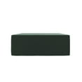 thumbnail image 2 of Novogratz The Flower Kids Ottoman Pouf, Bottle Green Velour, 2 of 9