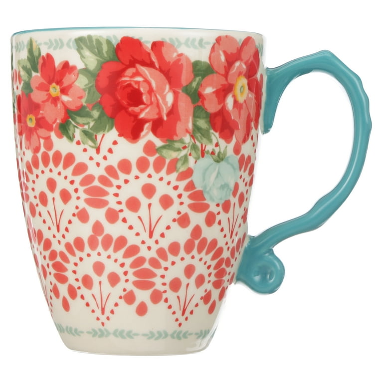 NWOT PIONEER WOMAN Vintage Floral 32 oz 4 cup Measuring Cup