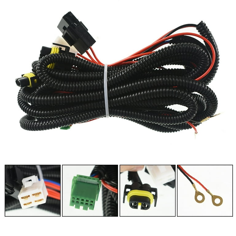AFTERMARKET FOG LIGHT KIT FOR 2016-2018 RAV4 LAMPS BEZELS HARNESS AFTERMARKET FOG LIGHT KIT FOR 2016-2018 RAV4 LAMPS BEZELS HARNESS