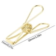 thumbnail image 3 of Xihbxyly Clips para Tienda de Campaña, Resistentes Al Viento, de Cola Larga, de Metal Duradero, Anticaídas, para Techo, para Exteriores, Camping y Aventura (Juego de 50 Unidades), 3 of 7