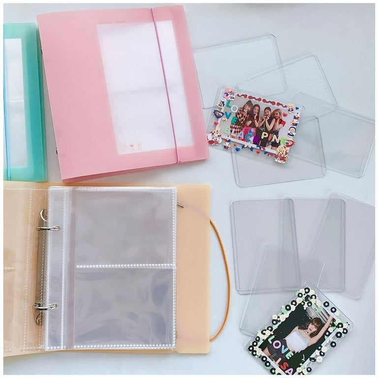 Toploader Photocard Binder Album 4inch Sleeves Clear Card