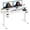 White3, variant on JUMMICO Electric Standing Desk, Adjustable Height Desk 55 x 24 Inch with Monitor Stand (White)