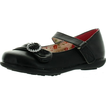 

Girls School Collection Clase-05 Cute Casual School Uniform Shoes Black 2