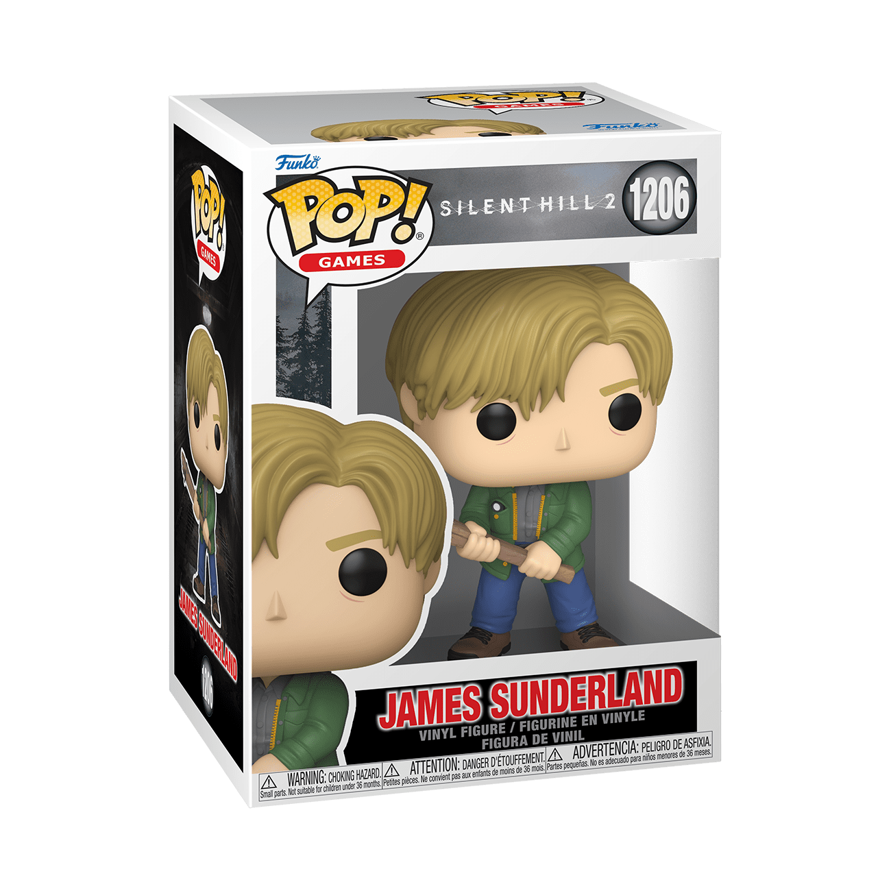 Funko POP Games: Silent Hill- James Sunderland Collectible Vinyl
