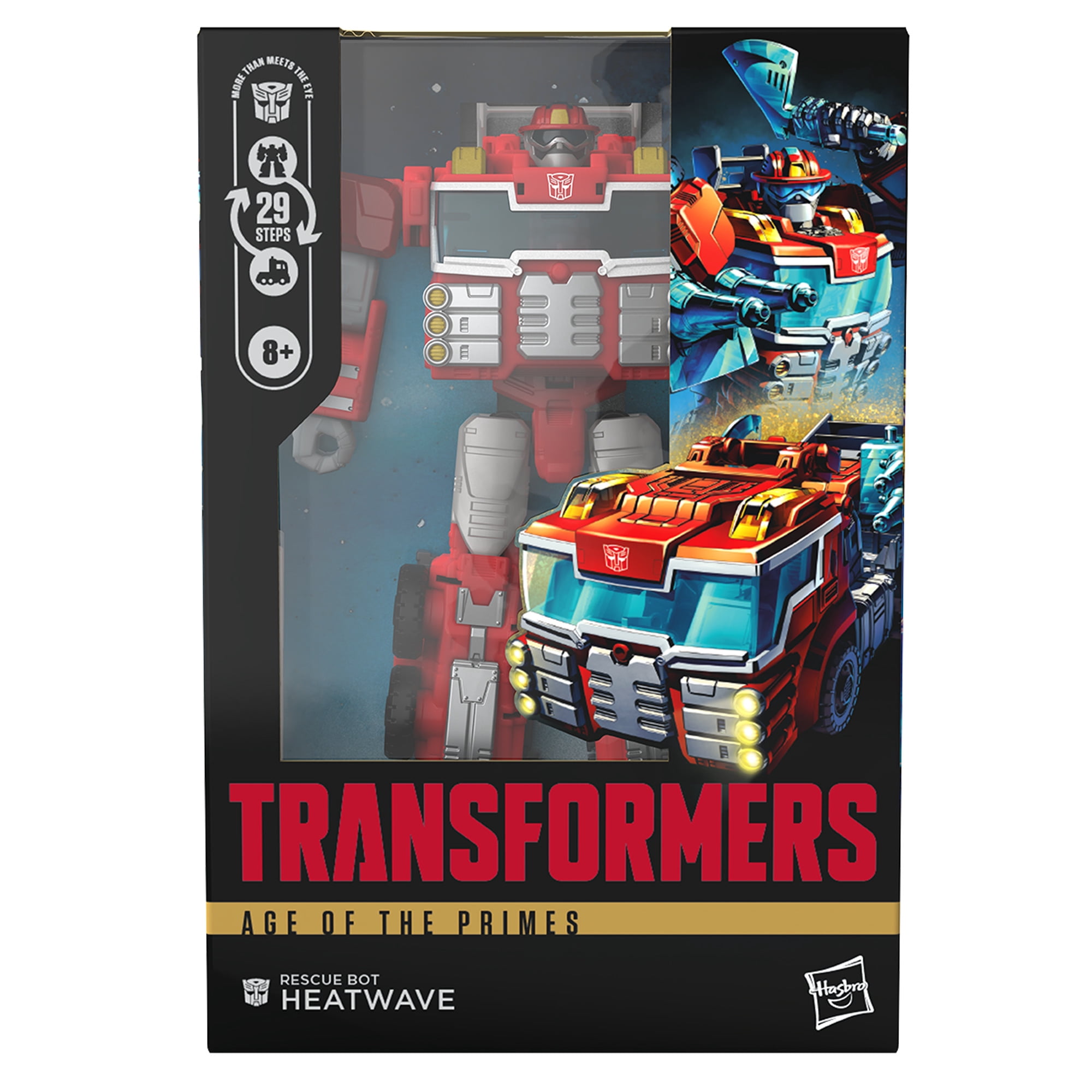 Transformers Age of the Primes Voyager Class Rescue Bot Heatwave Action Figure