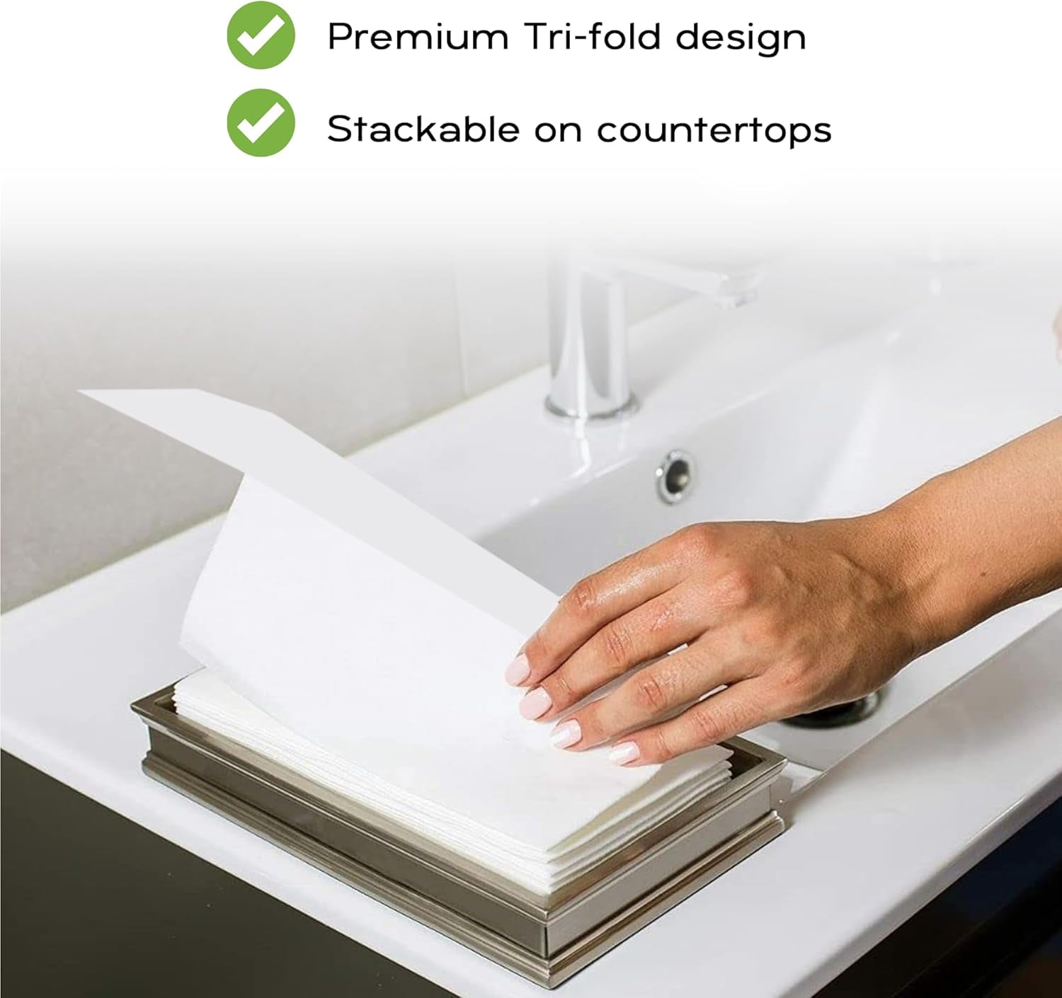 SoNeat Multifold Paper Towels, 3200 Sheets, 200 Count Per Pack Disposable Hand Towels for Bathroom, Commercial, Household, and Public Facilities, 100% Virgin Wood Pulp, 16 Packs