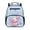 Blue Pink Axolotl, variant on HUIACONG Ice Fire Wolf Print 13.5 Inch Kids Backpack, Lightweight Water Resistant School Bookbag with Adjustable Padded Straps, Multi Pocket Sturdy Daypack for Boys Girls Travel Camping
