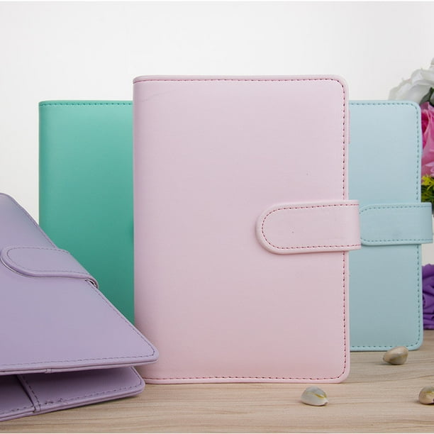 A5 A6 Planner Binder Spiral Notebook Travel Journal 6 Ring Com - A5 Leather Notebook Binder A5 A6 Planner Binder Spiral Notebook Travel Journal 6 Ring Com - A5 Leather Notebook Binder