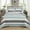 Green, variant on BLEUM CADE 3 Piece Twin Quilt Set with 1 Pillow Shams,Purple Gray Lightweight Bedspread for All-Season,Handblock Striped Reversible Quilt Coverlet for Twin Bed