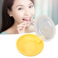 thumbnail image 4 of Denture Case, Retainer Case Plastic Fashionable  For Daily Life For Men Women Yellow, 4 of 8