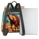 thumbnail image 3 of Balery Cool Camel Oasis Vibes Mochila de Cuero para Mujeres, Gran Capacidad, Bolsa de Viaje Multifuncional, Mochila de Cuero y Bolsa de Hombro para Mujeres, 3 of 4