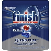 Finish Dishwasher Detergent, Quantum, Fresh, 30 Tablets