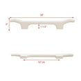 thumbnail image 3 of Tracker Boat Grab Rail 184548 | 18 x 3 Inch Arctic White Starboard, 3 of 3