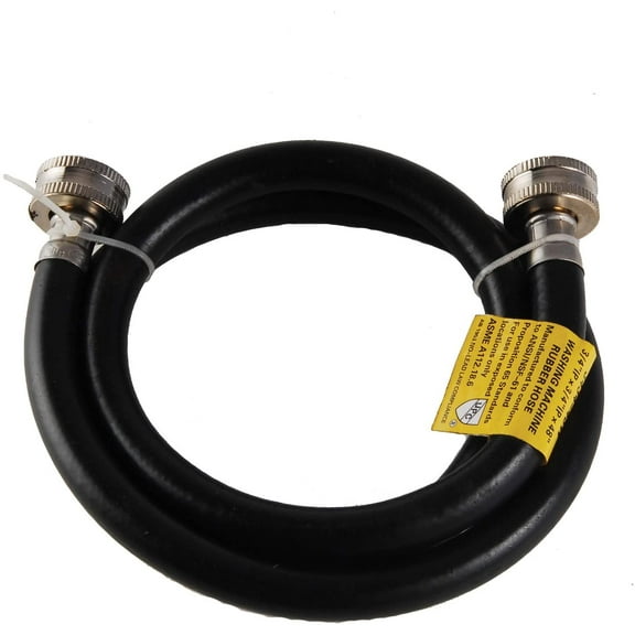 Avalon Rubber Washing Machine Hose 3/4hose x 3/4hose x 4ft.