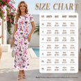 thumbnail image 5 of Chririnla Couples Matching Outfit Guest Party Elegant Clothes for Couples Pink Ribbon Heart Dress or Shirts for Husband Wife Mens Button Shirts Match Bodycon Dress Pencil Sundress for Women,S-3XL, 5 of 6