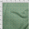 thumbnail image 3 of oneOone Cotton Cambric Mint Green Fabric Batik Quilting Supplies Print Sewing Fabric By The Yard 42 Inch Wide, 3 of 5