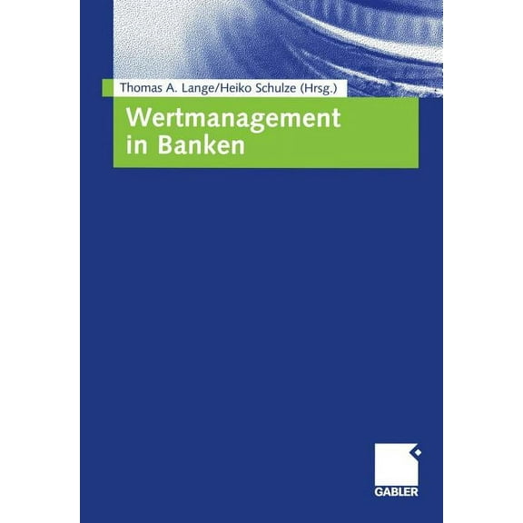 Wertmanagement in Banken, (Paperback)