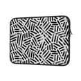 thumbnail image 2 of Bingfone Weave Geometric Laptop Sleeve Case 15 Inch, 360° Protective Computer Carrying Bag, 2 of 9