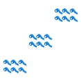 thumbnail image 3 of Cinta de kinesiología Soidarity 6 rollos para protección muscular efectiva azul cielo 3,8 Type1 NO1, 3 of 6