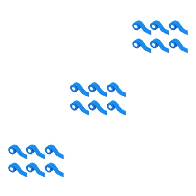 Cinta de recuperación atlética Greeniant 6 rollos Parche muscular azul cielo 3,8 cm