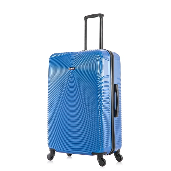 DUKAP INCEPTION Luggage with Spinner Wheels | Durable Lightweight Hardside Suitcase, Travel Bag with Handle and Trolley, 28-Inch Large Checked Luggage | Blue
