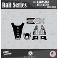 thumbnail image 4 of Kalair GFX Graphics Kit for Kawasaki KX250 (2003-2008) Rail Series, 4 of 5