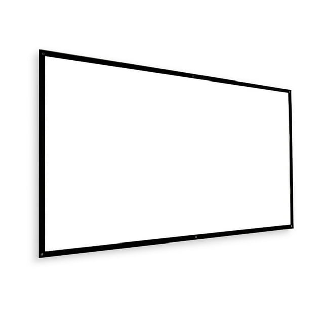 Mistaha 100 Inch Projector Screen 16:9 HD Foldable Portable Projection Screen Anti-Crease Rear Front Projection