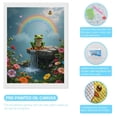 thumbnail image 3 of Diamond Art Kits for Adults - Frog Rainbow Waterfall Garden Scene 5d Diamond Painting for Adults, Diamond Art for Adults Beginners, Frameless Diamond Painting Kits for Adults for Home Wall Decor, 3 of 7