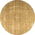 thumbnail image 1 of Ahgly Company Indoor Round Persian Brown Traditional Area Rugs, 7' Round, 1 of 4