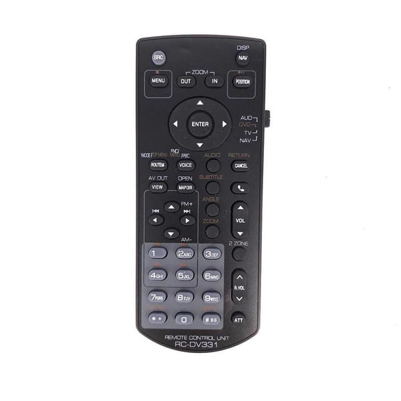 New RC-DV331 For KENWOOD Car Video DVD Receiver Remote Control DNX5190 DNX6180