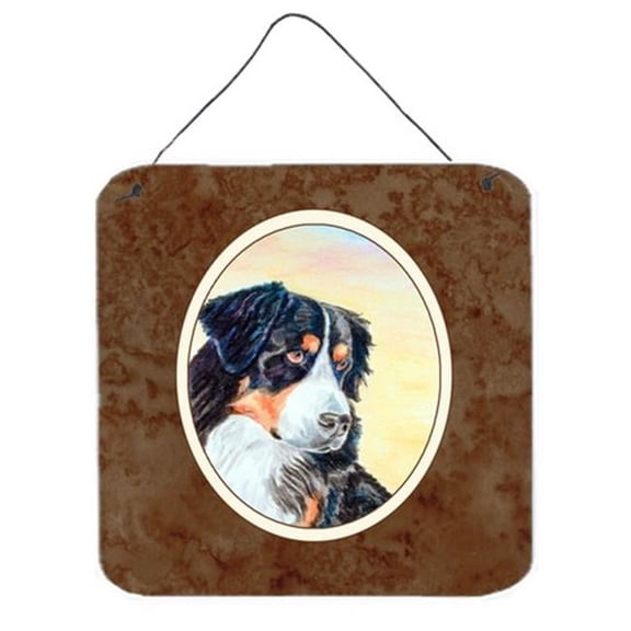 Bernese Mountain Dog Wall or Door Hanging Prints, 6 x 0.02 x 6 in.