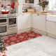 thumbnail image 4 of Tapete decorativo navideño para cocina, resistente al aceite y a las manchas, juego de tapetes de entrada resistentes al desgaste, alfombras de nailon para pisos, 4 of 6