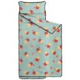 thumbnail image 2 of Pioneer Flower Floral Print Pattern Teens Toddler Nap Mat with Pillow, Sleeping Mat Bag for Preschool Daycare 59"x22", 2 of 6