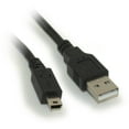 2ft USB 2.0 Certified 480Mbps Type A Male to Mini-B/5-Pin Male Cable ...
